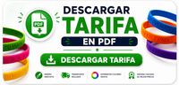 Descargar tarifa de pulseras de silicona