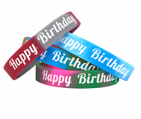 Pulseras de silicona para recaudación de fondos