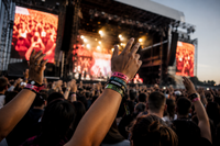 Pulseras de silicona para grandes festivales