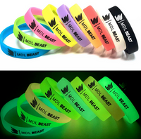 Pulseras luminosas personalizadas
