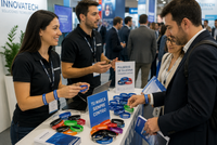Pulseras de silicona para ferias y congresos