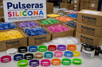 Pulseras de silicona, somos fabricantes