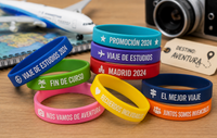 Pulseras personalizadas para viajes de estudios y fin de curso Pulseras personalizadas para viajes de estudios y fin de curso